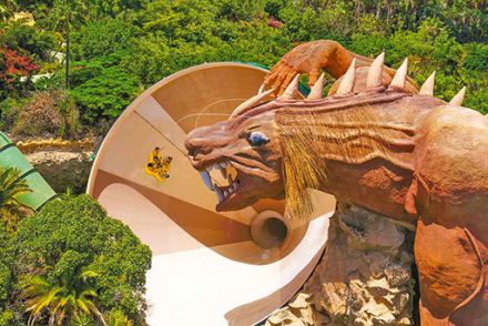 The Dragon ProSlide Tornado Tobogán acuático Siam Park Tenerife