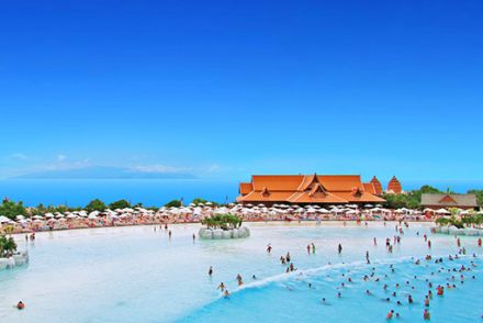Siam Beach Playa de arena Siam Park Tenerife