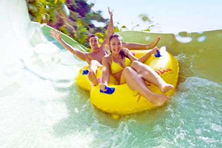 Jungle Snake 4 PIPEline toboganes de tubo de agua Siam Park Tenerife